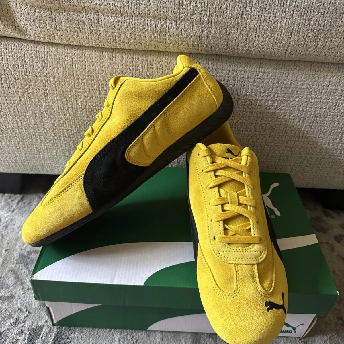 Puma shoes - PUMA Speedcat Og Lace Up - 39884619 - Yellow 4