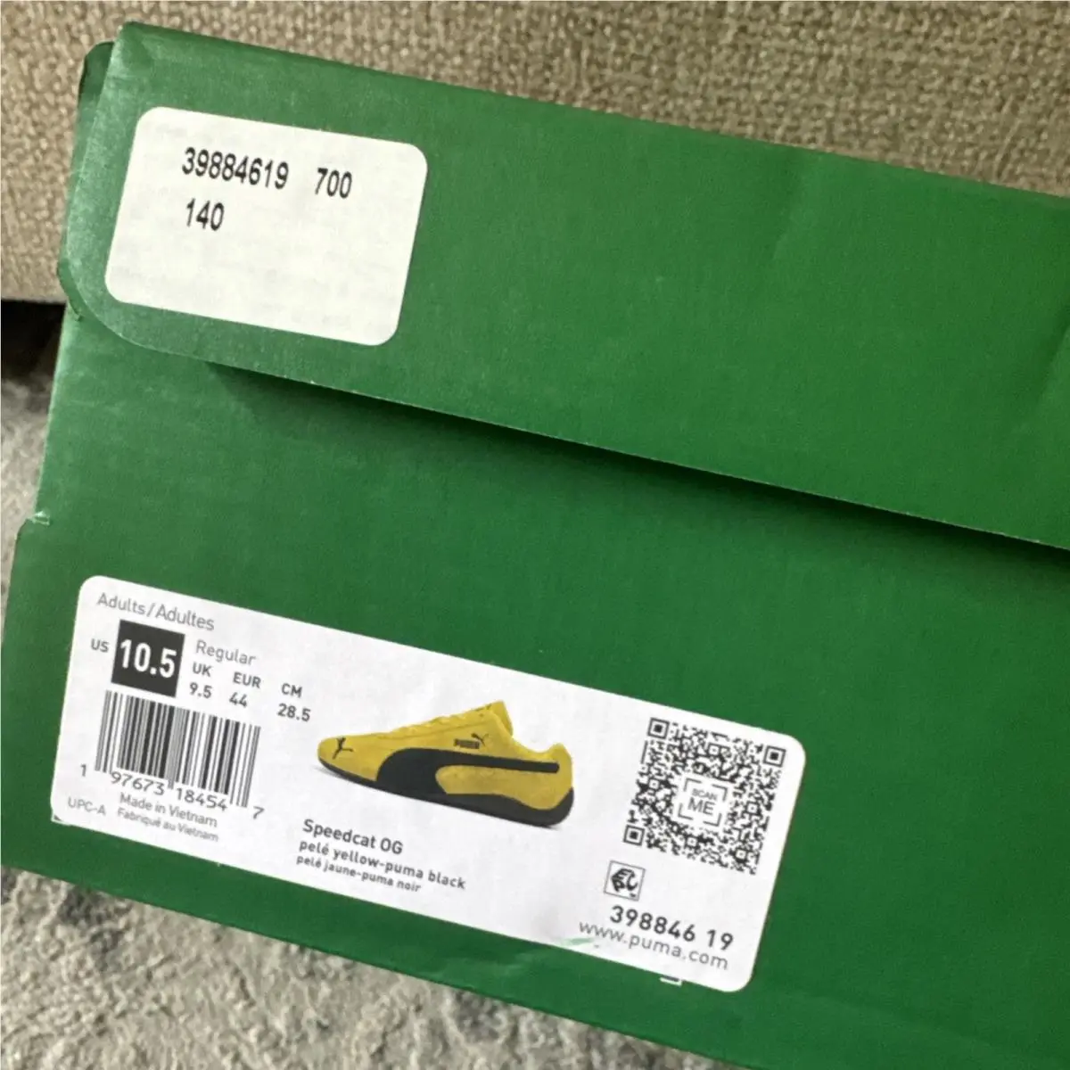 Puma shoes - PUMA Speedcat Og Lace Up - 39884619 - Yellow 5