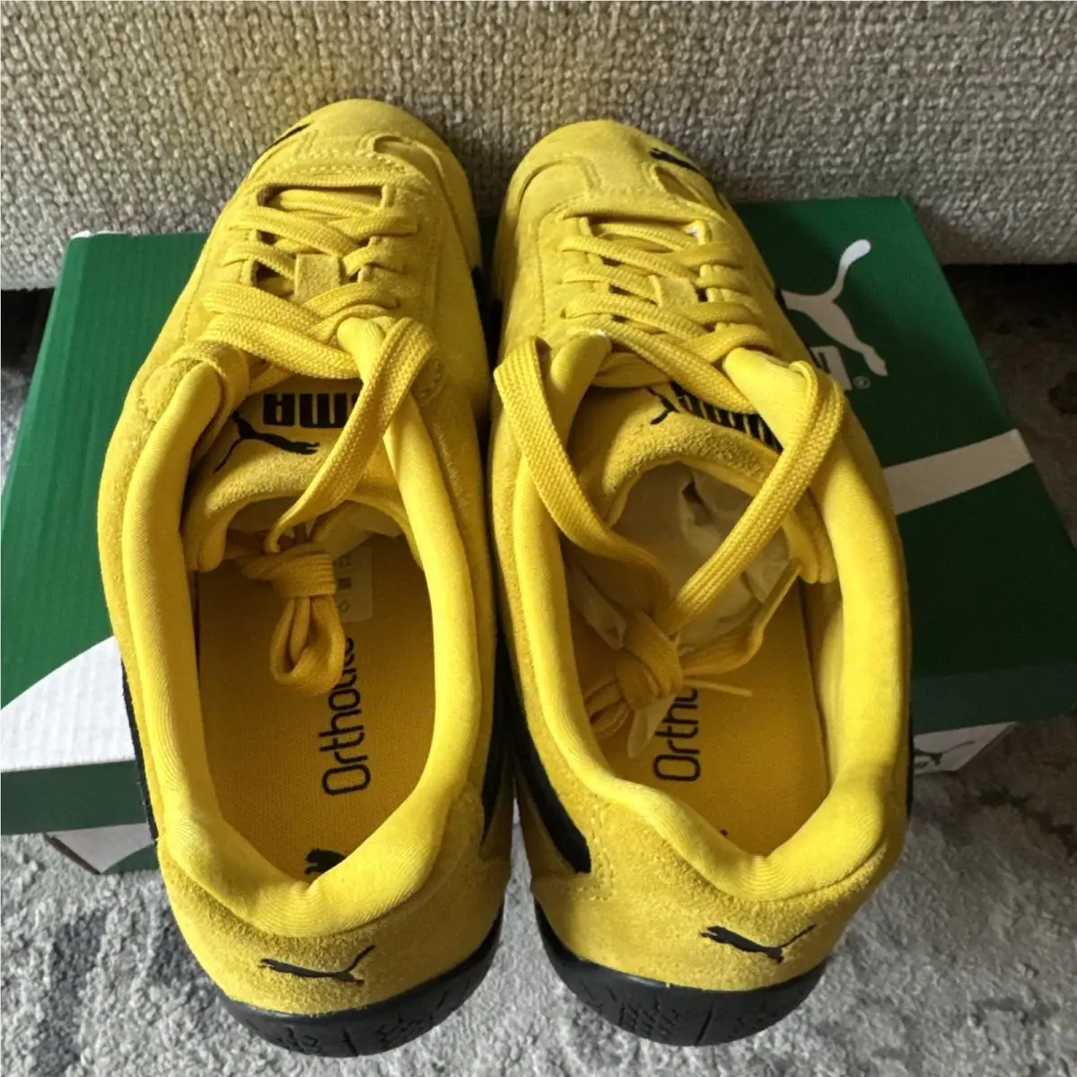 Puma shoes - PUMA Speedcat Og Lace Up - 39884619 - Yellow 4