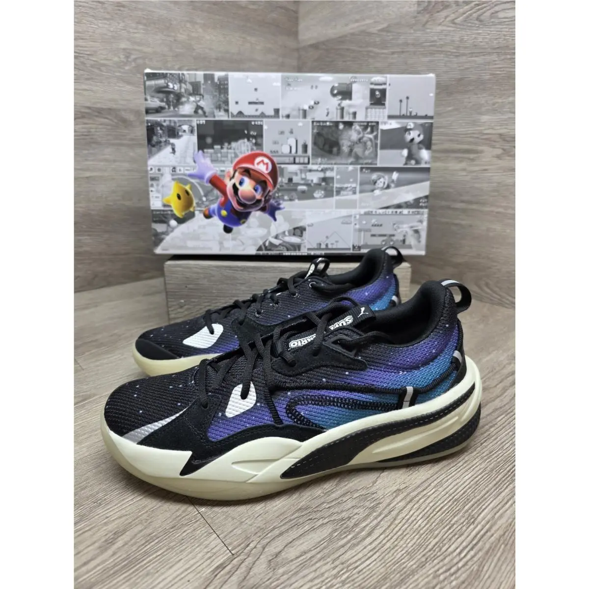 Puma Nintendo x J.cole Rs-dreamer Super Mario Galaxy Men’s 8.5 Rare