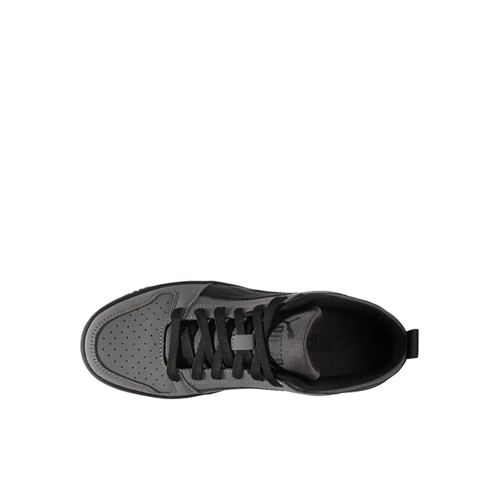 Puma shoes - PUMA Rebound Layup Lo Nubuck Lace Up  Youth - 39177202 - Grey (UPC: 198555348552) 2
