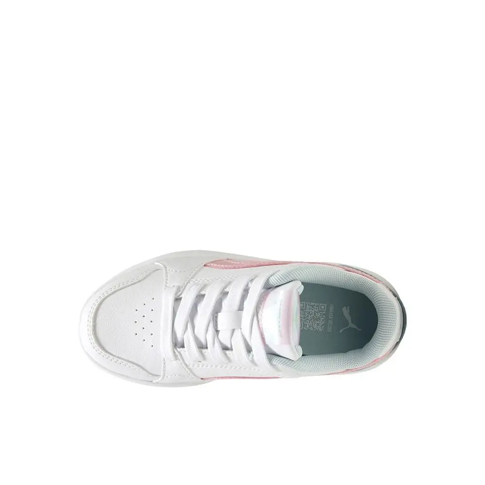 Puma shoes - PUMA Rebound Femme Space Belle Lace Up  Toddler - 40410701 - Pink, White (UPC: 198551703232) 2