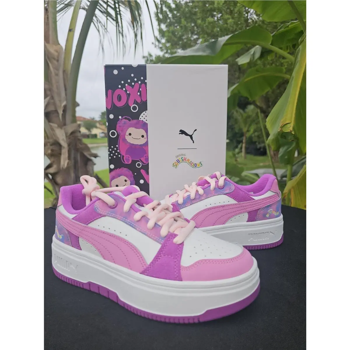 Women`s Size 7.5 Puma Squishmallows Rebound Femme Woxie Pink Mist 405452-01