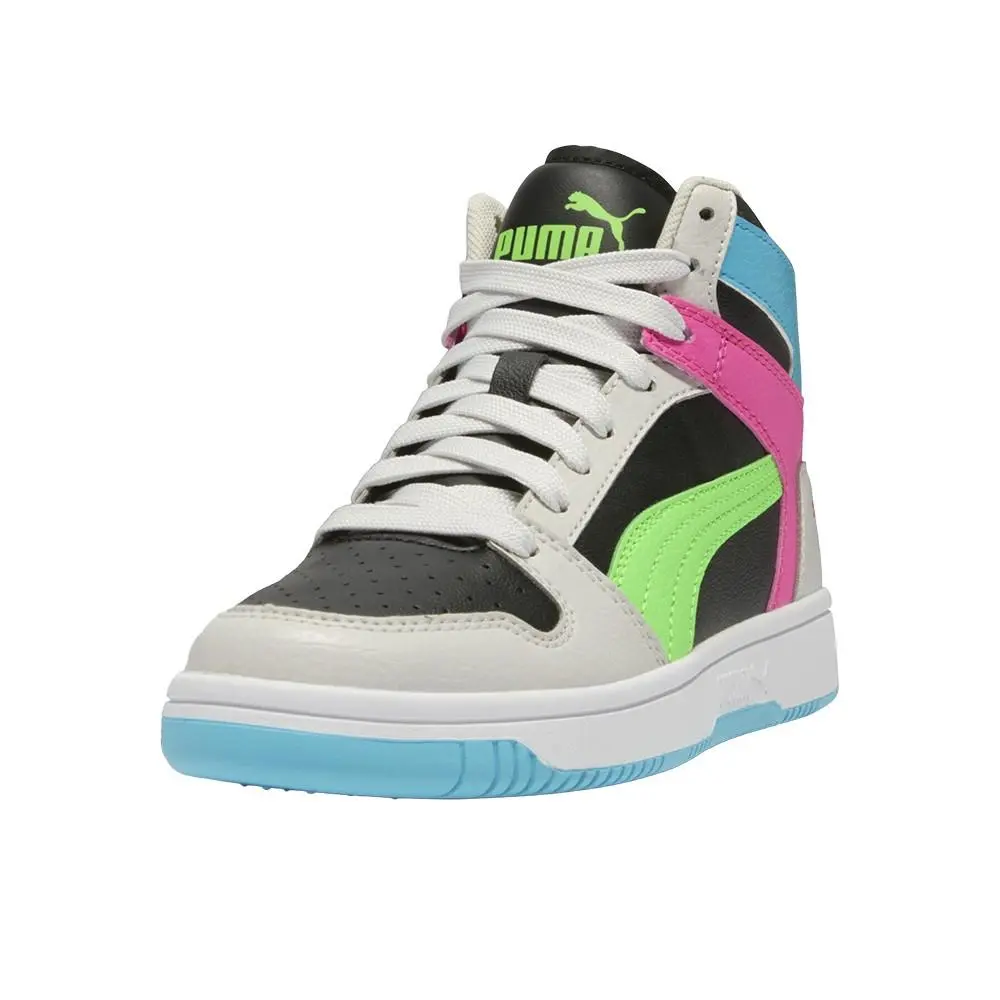 Puma shoes - PUMA Rebound Layup Rcl High Top  Youth - 40306101 - Black (UPC: 197674897910) 0