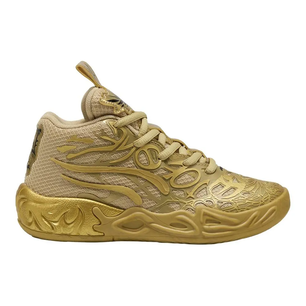 Puma X Lamelo Ball Mb.04 Golden Basketball Toddler Boys Size 1.5 M Sneakers At