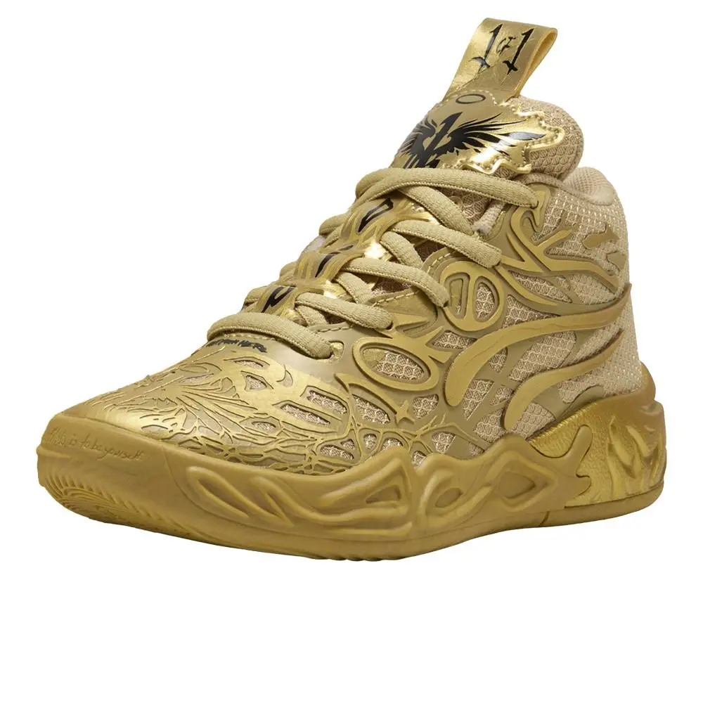 Puma shoes - PUMA  X Lamelo Ball Mb.04 Golden Basketball  Toddler - 31167501 - Gold (UPC: 197674563310) 0