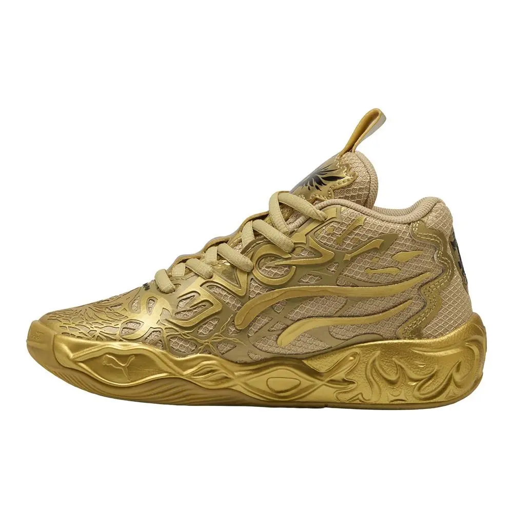 Puma shoes - PUMA  X Lamelo Ball Mb.04 Golden Basketball  Toddler - 31167501 - Gold (UPC: 197674563310) 1