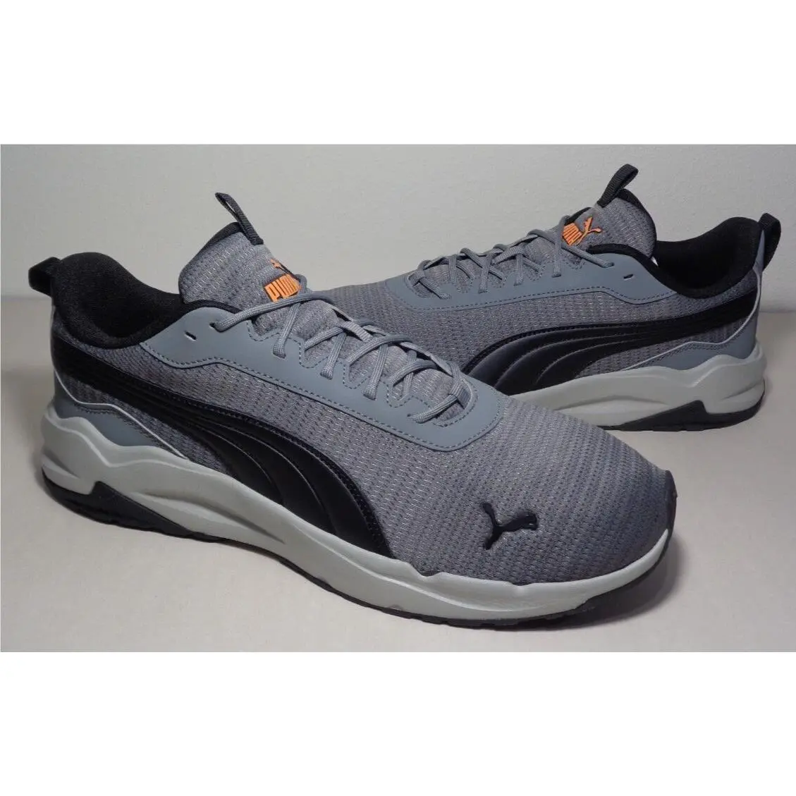 Puma Size 13 M Zip C / Gray Black / Sneakers / Men`s Shoes