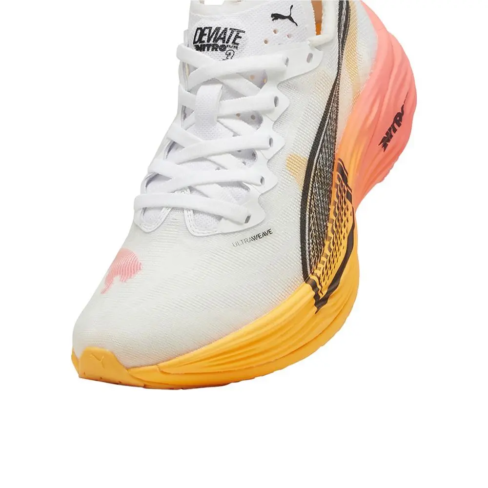 Puma shoes - PUMA Deviate Nitro Elite 3 Firm Ground Running - 31064001 - White (UPC: 197646574740) 4