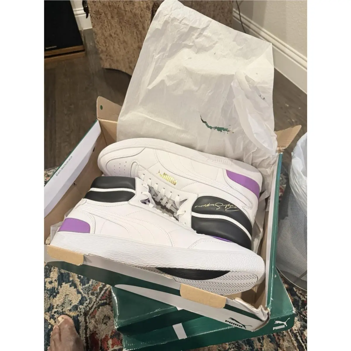 Puma shoes - PUMA Ralph Sampson - Ralph Sampson - 370847-05 - White 5