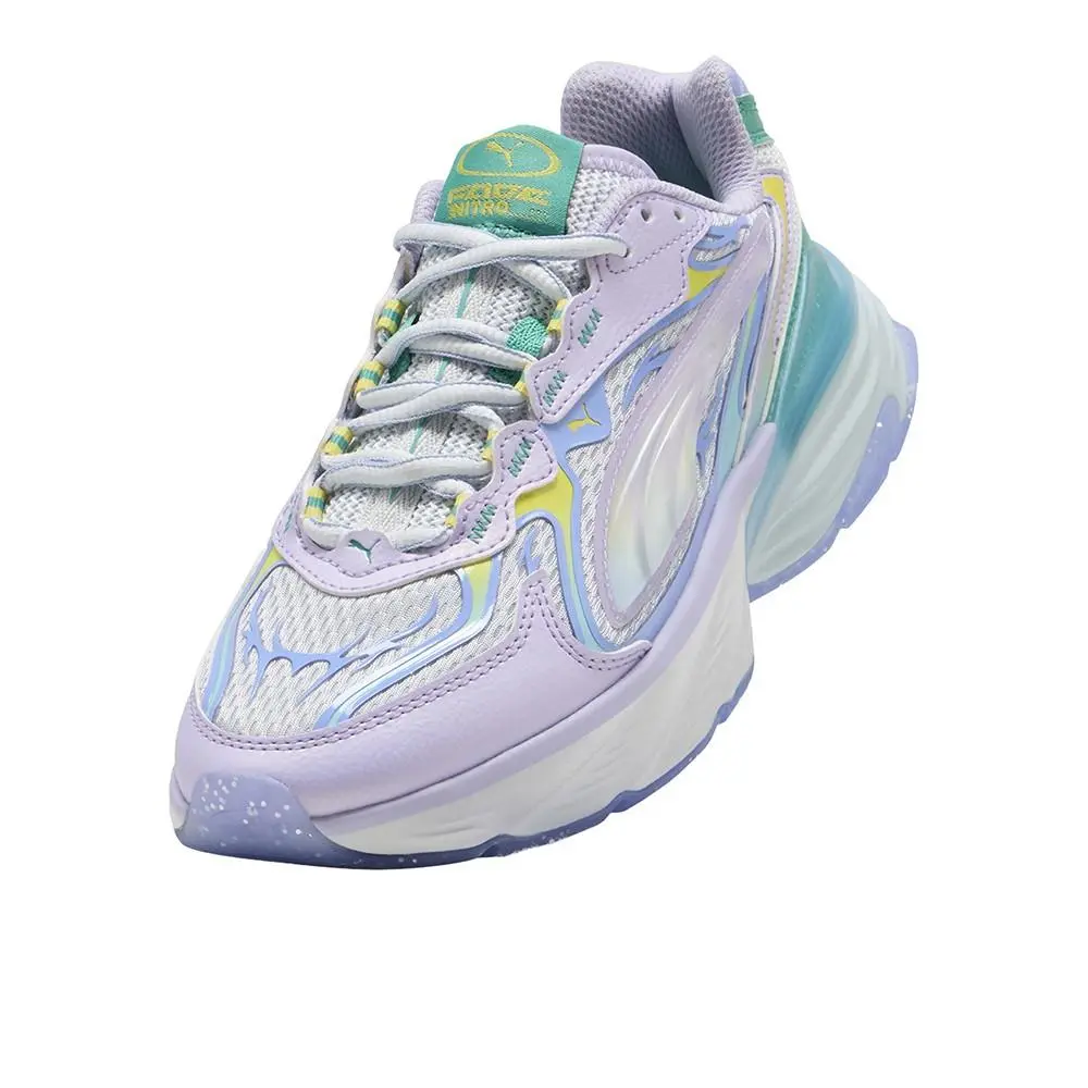 Puma shoes - PUMA Fade Nitro Jellied Lace Up - 40835401 - Blue, Purple (UPC: 199261751964) 4
