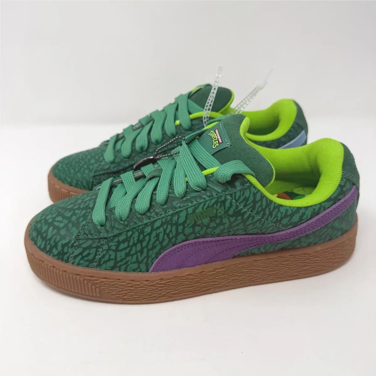 Puma shoes - Puma Suede TMNT - Suede TMNT - Green 1
