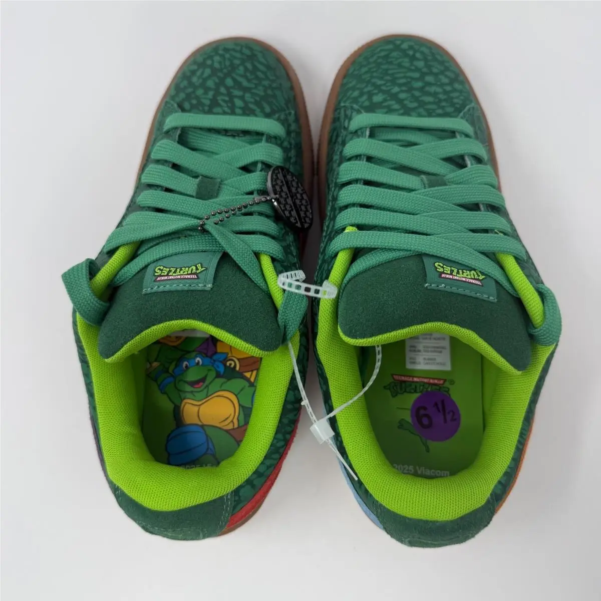 Puma shoes - Puma Suede TMNT - Suede TMNT - Green 3