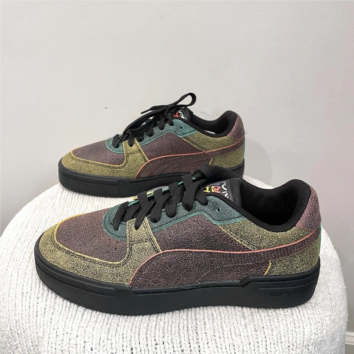 Puma shoes - Puma CA Pro Block Party - 392262 01 - Multicolor (UPC: 195730846155) 6