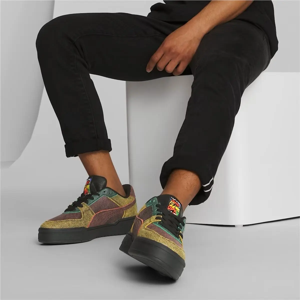 Puma shoes - Puma CA Pro Block Party - 392262 01 - Multicolor (UPC: 195730846155) 1