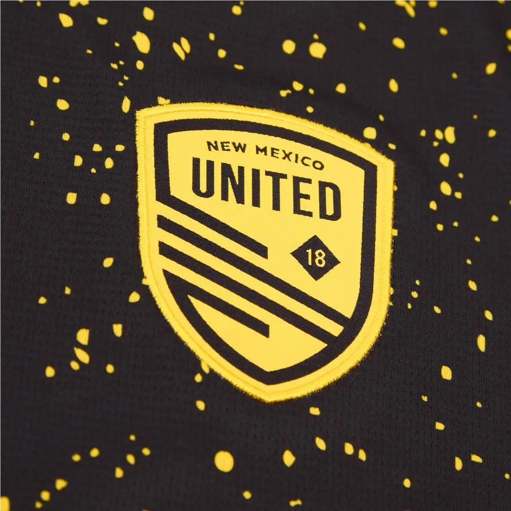 Puma clothing - PUMA New Mexico United Home Crew Neck Replica Jersey Youth - 76967901 - Black, Yellow (UPC: 195551305398) 1