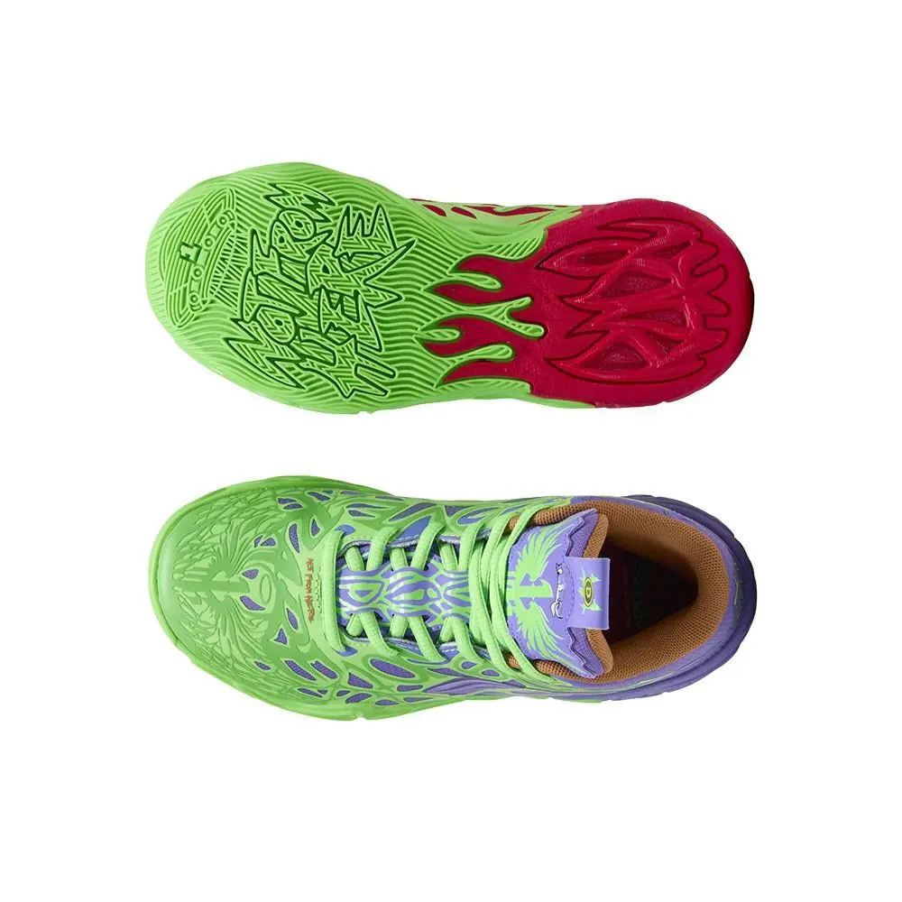 Puma shoes - PUMA  X Lamelo Ball X Tmnt Mb.04 Basketball  Youth - 31205601 - Green (UPC: 197674644064) 2