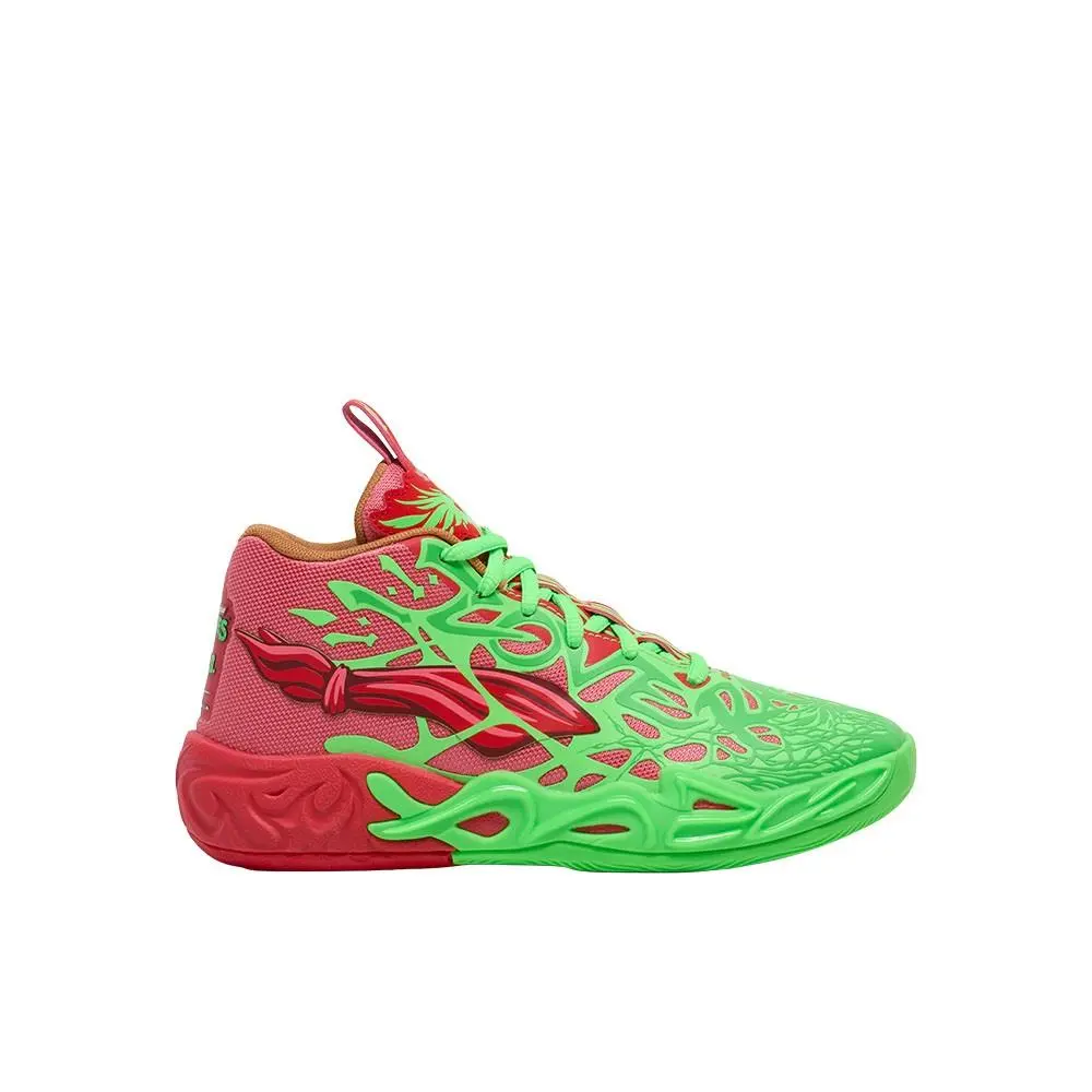 Puma shoes - PUMA  X Lamelo Ball X Tmnt Mb.04 Basketball  Youth - 31205601 - Green (UPC: 197674644064) 3