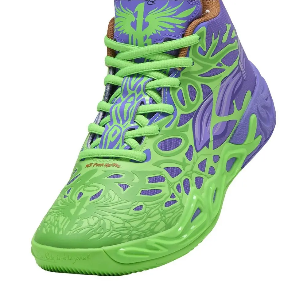 Puma shoes - PUMA  X Lamelo Ball X Tmnt Mb.04 Basketball  Youth - 31205601 - Green (UPC: 197674644064) 4