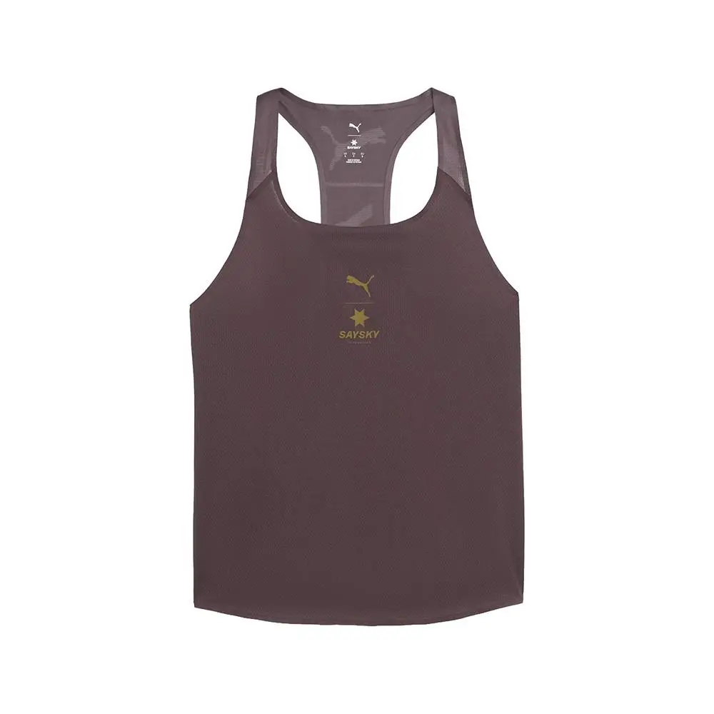 Puma X Saysky Singlet Crew Neck Athletic Tank Top Womens Size L Casual Athlet