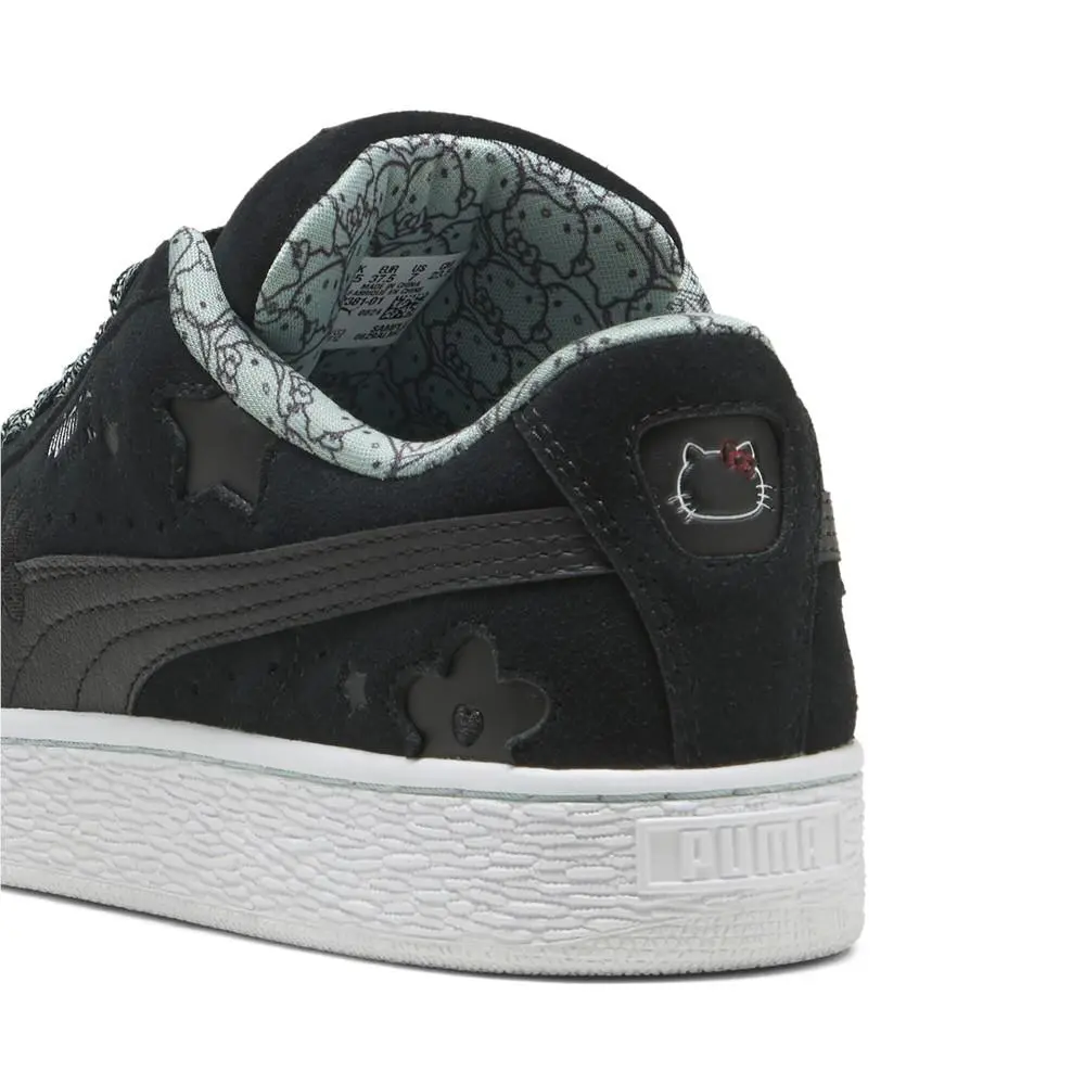 Puma shoes - PUMA  X Hello Kitty Suede Xl Lace Up - 40238101 - Black (UPC: 198551340253) 5
