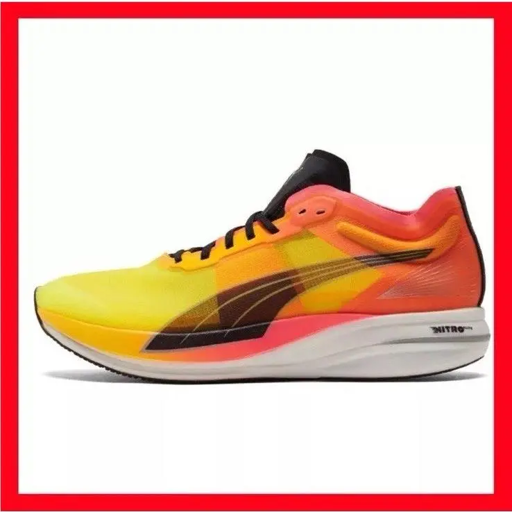Puma Deviate Nitro Elite Carbon Racing Orange Shoe 377603-01 Women`s Size 6.5
