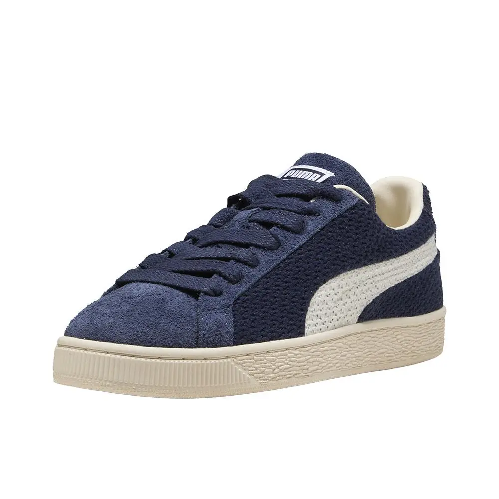 Puma shoes - PUMA Suede Crochet Lace Up - 40609001 - Blue (UPC: 198556613437) 0
