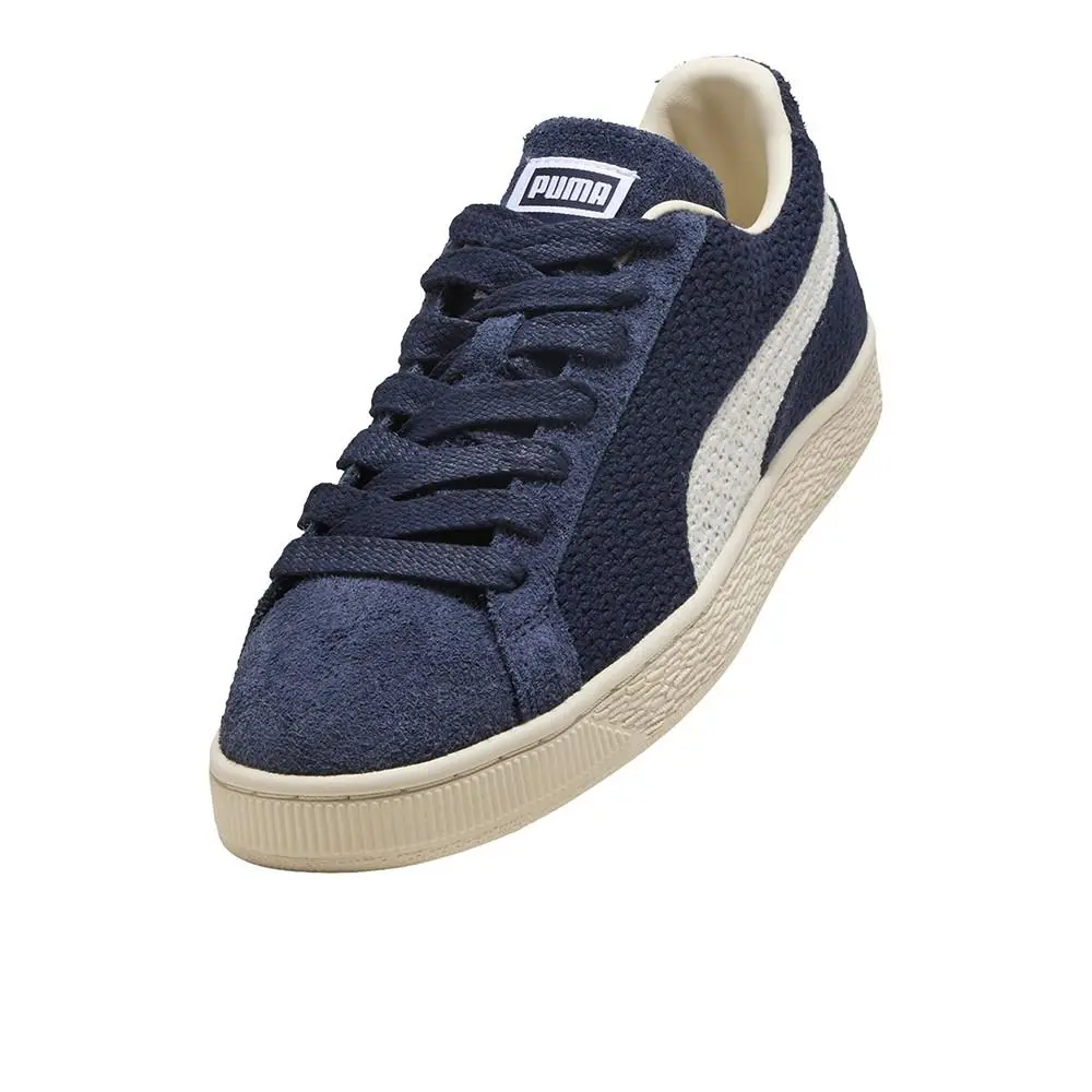 Puma shoes - PUMA Suede Crochet Lace Up - 40609001 - Blue (UPC: 198556613437) 4