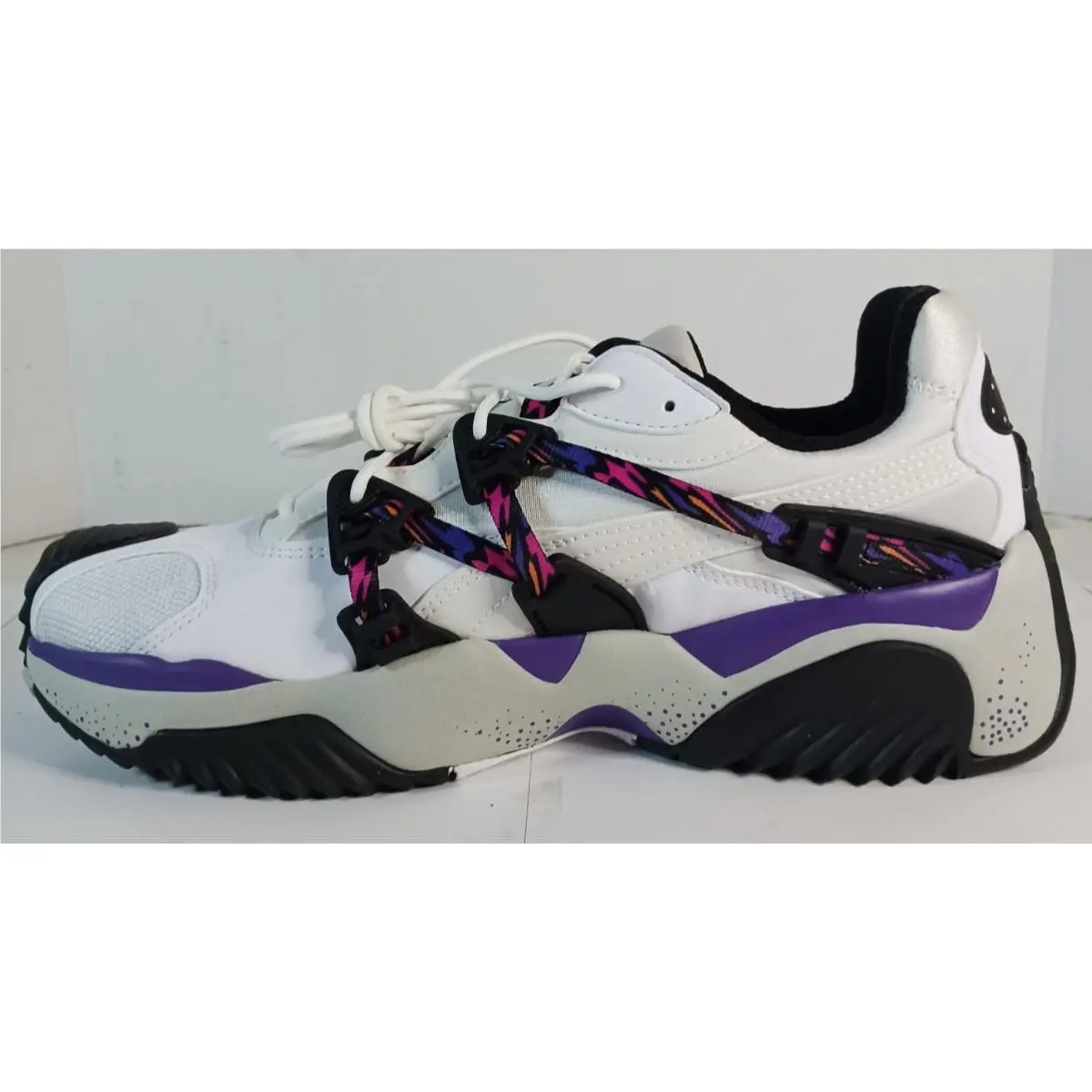 Puma shoes - Puma Voltaire Og Lace Up - 389364-01 - White (UPC: 195552845626) 3