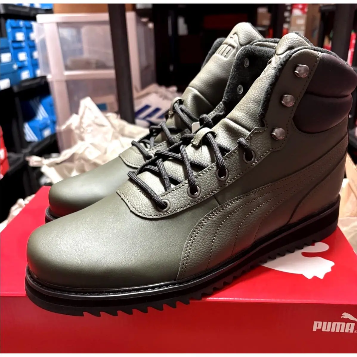 Puma shoes - 39039902 - 390399 02 - Green 1