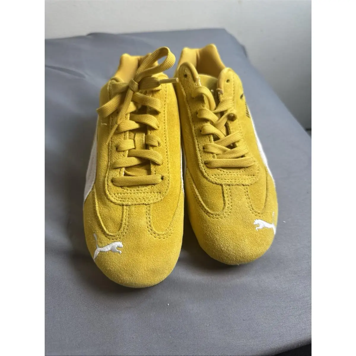 Puma Speedcat Archive Gold Puma White Women’s Size 6.5
