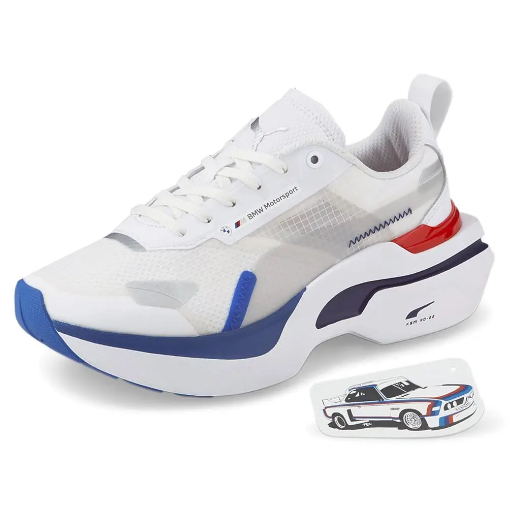 Puma shoes - PUMA Bmw Motorsport Kosmo Rider Lace Up - 30713301 - White (UPC: 195100168832) 0