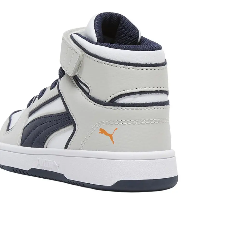 Puma shoes - PUMA Rebound Layup Rcl Lace Up  Toddler - 40520601 - Grey (UPC: 198555380187) 5