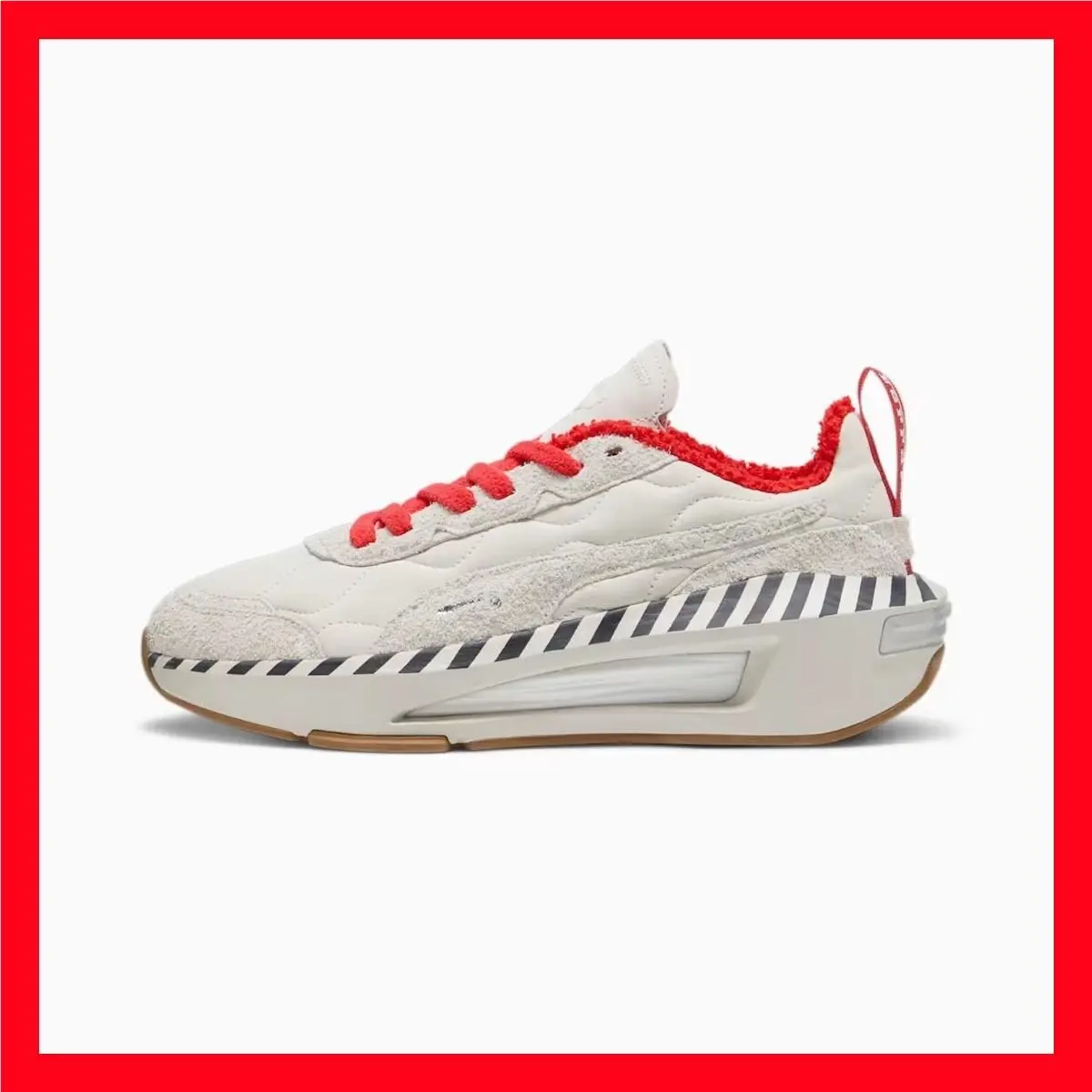 Puma Ferrari Ultimate Nitro D 308072-02 Shoes Sneakers White Mens Size 10.5