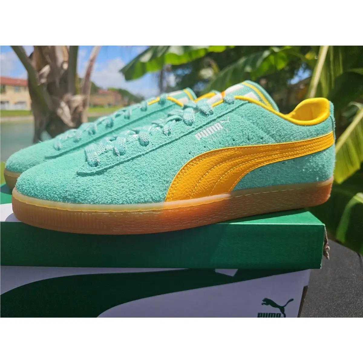 Puma shoes - Suede Supertifo - Suede Supertifo - 39881001 - Green (UPC: 4067979388818) 5