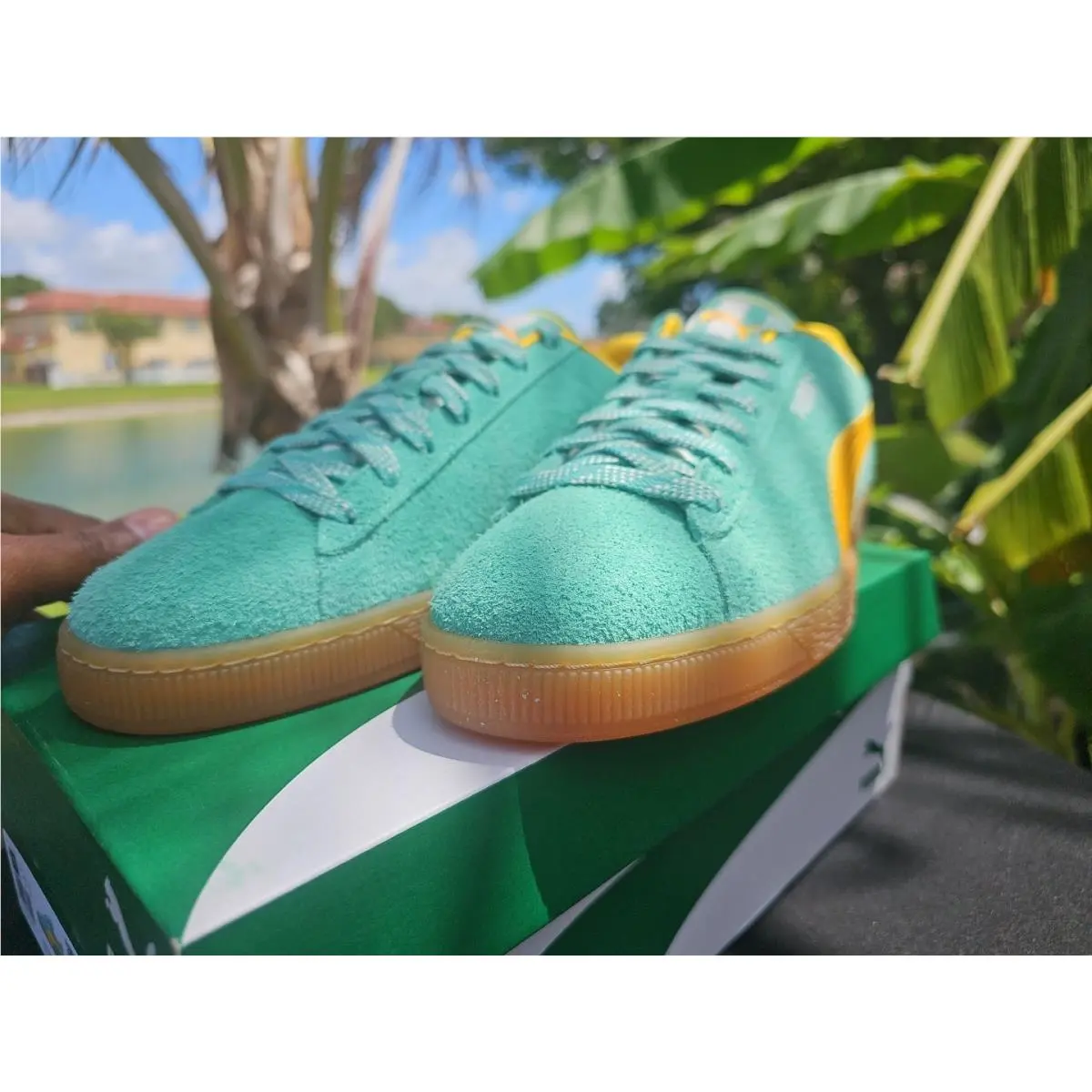 Puma shoes - Suede Supertifo - Suede Supertifo - 39881001 - Green (UPC: 4067979388818) 7