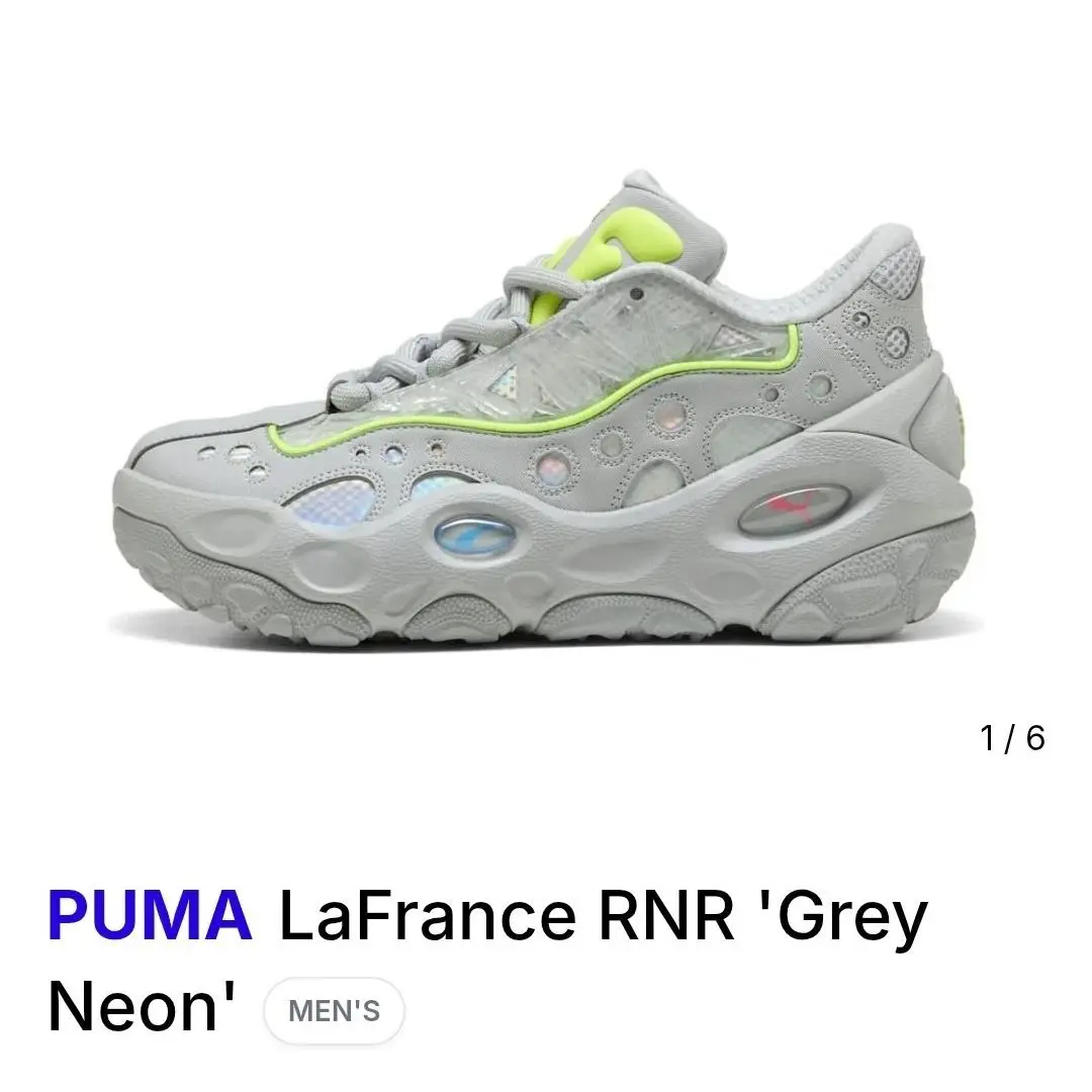 Lafrancé Rnnr Flat Light Grey Sunset Glow 312271 01 Size 10.5 by Puma