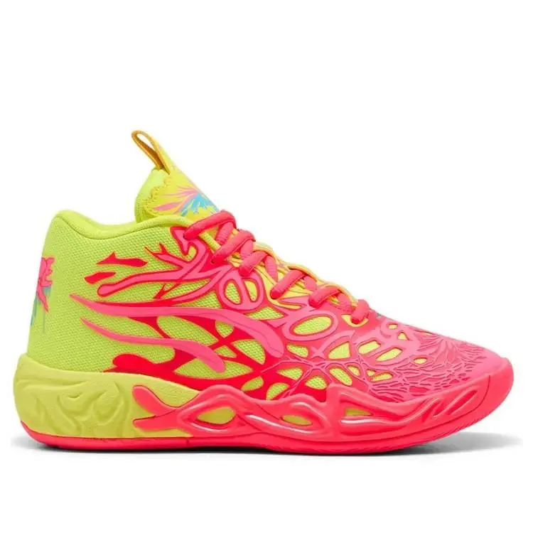 Puma shoes - PUMA MB 04 - 31053201 - Pink & Yellow/ Rose & Jaune 0