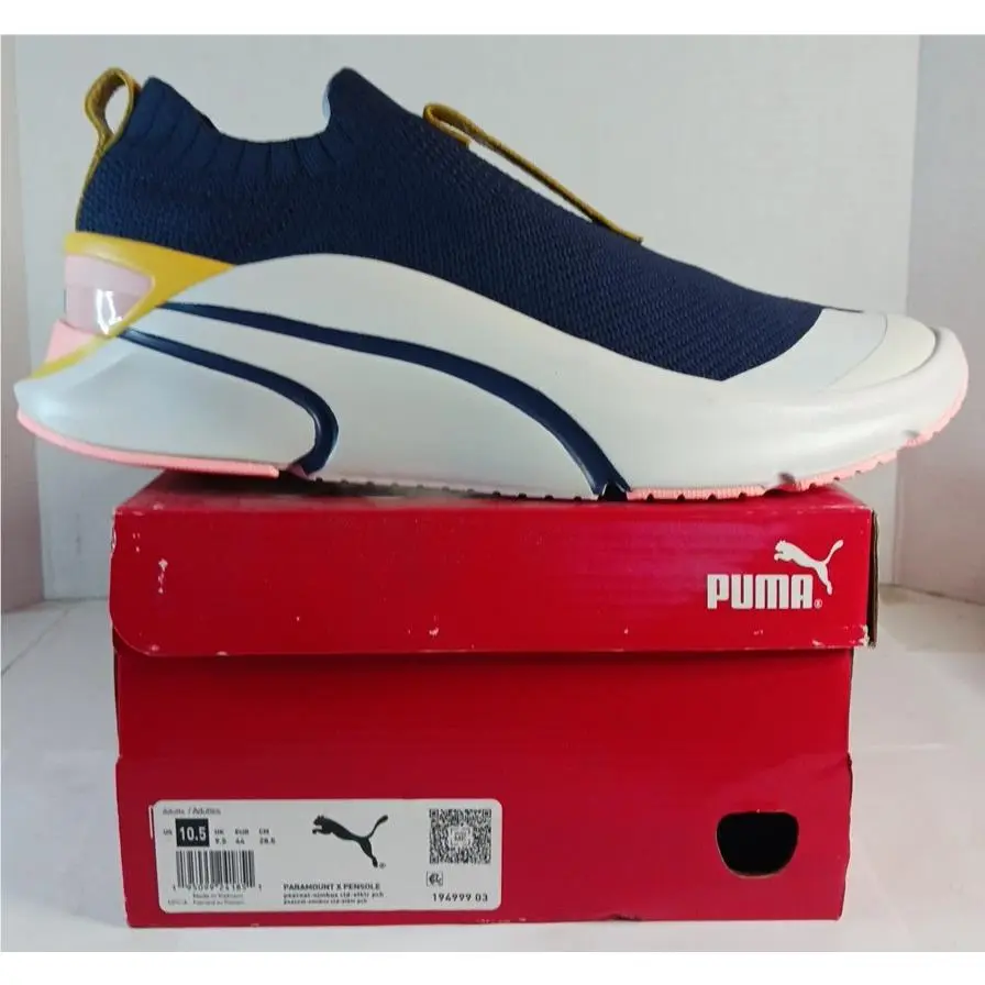 Puma Paramount X Pensole Slip-on Blue Sneakers Casual Shoes Mens 10.5 US 2021