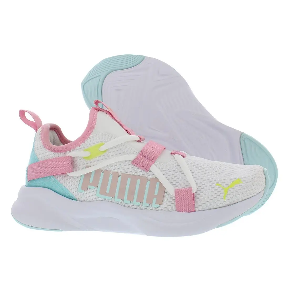 Softride Rift So Popglitch Girls Shoes Size 6.5 Color: White/pink by Puma