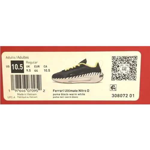 Puma shoes - 308072-01 - 308072-01 - Black (UPC: 197646071263) 10