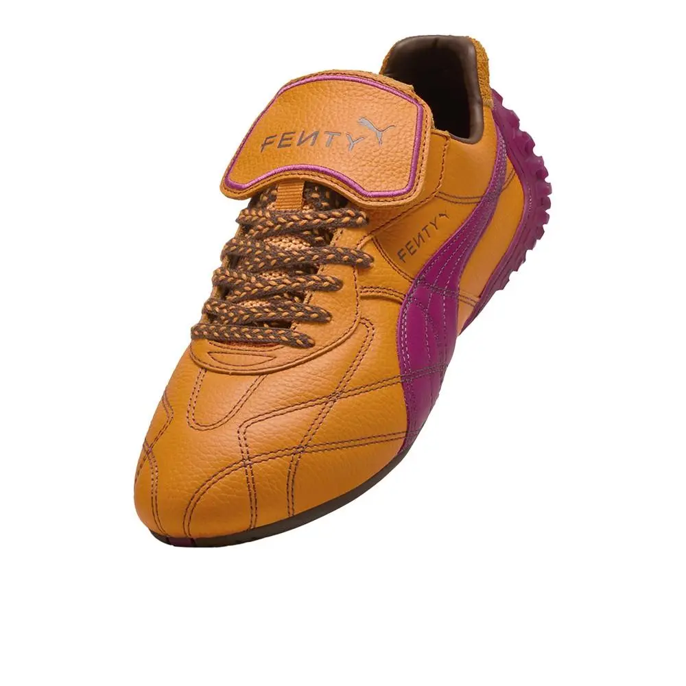 Puma shoes - PUMA Fenty X  Avanti Ls Stitched Lace Up - 40481301 - Orange (UPC: 198553970427) 4