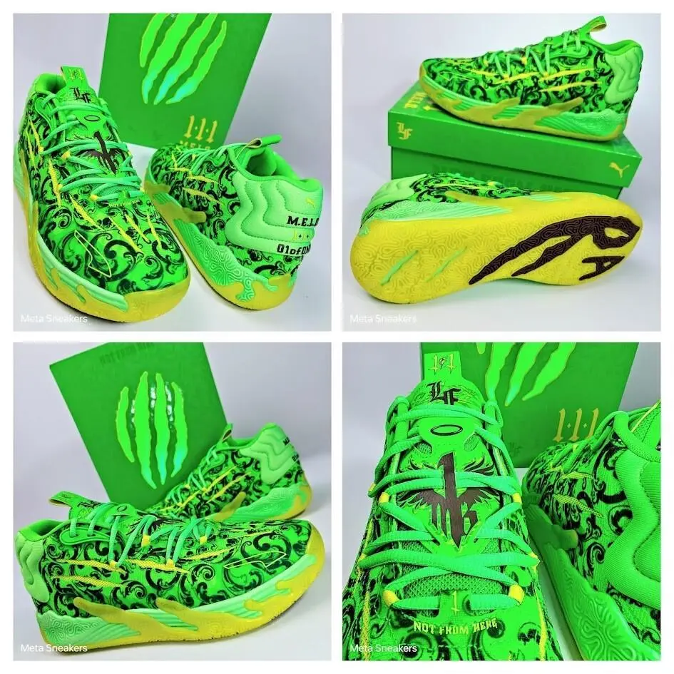 Puma shoes - Puma MB.03 - 379233-01 - Fluro Green Pes-PUMA Green-Fluro Yellow Pes 2