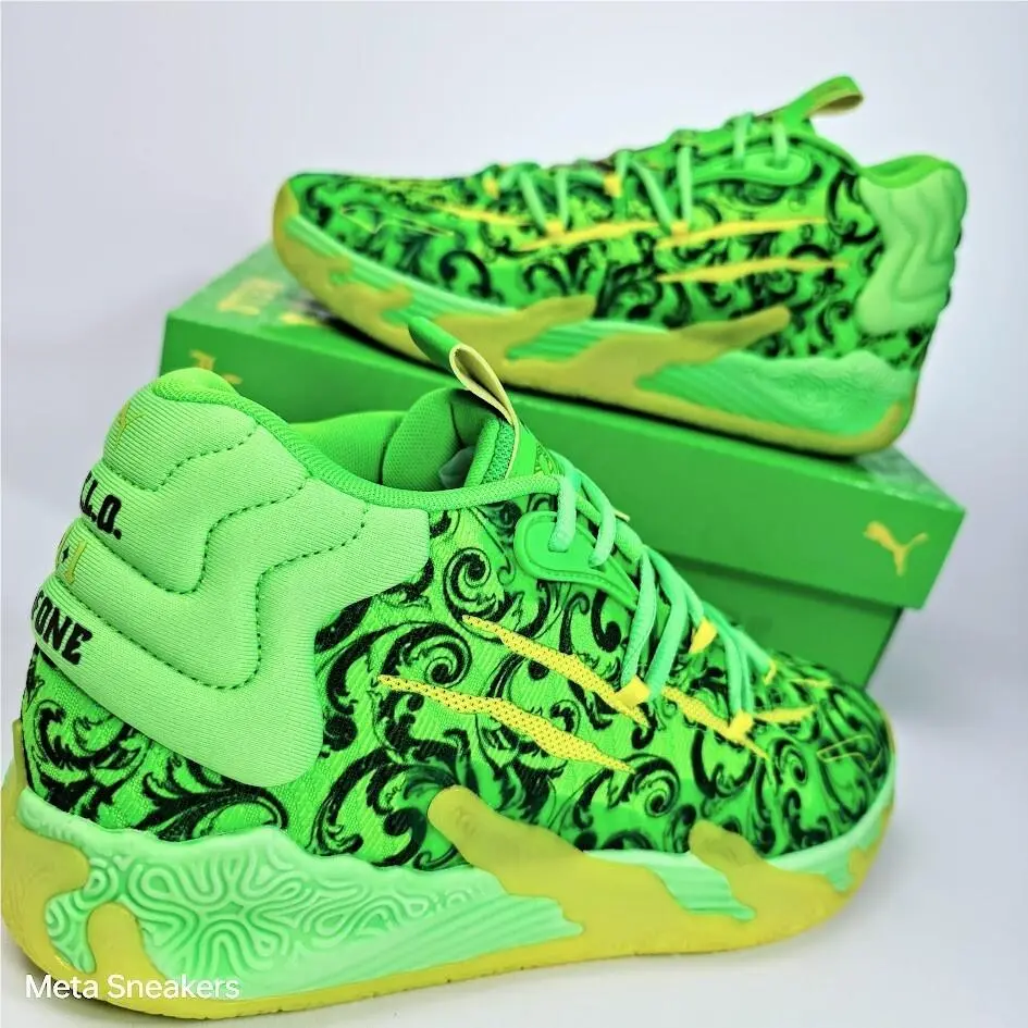 Puma shoes - Puma MB.03 - 379233-01 - Fluro Green Pes-PUMA Green-Fluro Yellow Pes 12