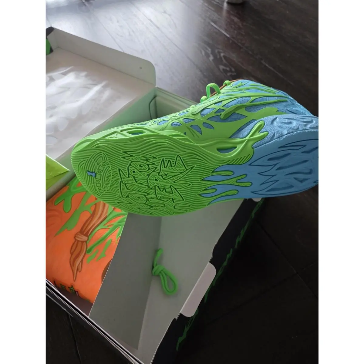 Puma shoes - Green, Blue, Orange 1