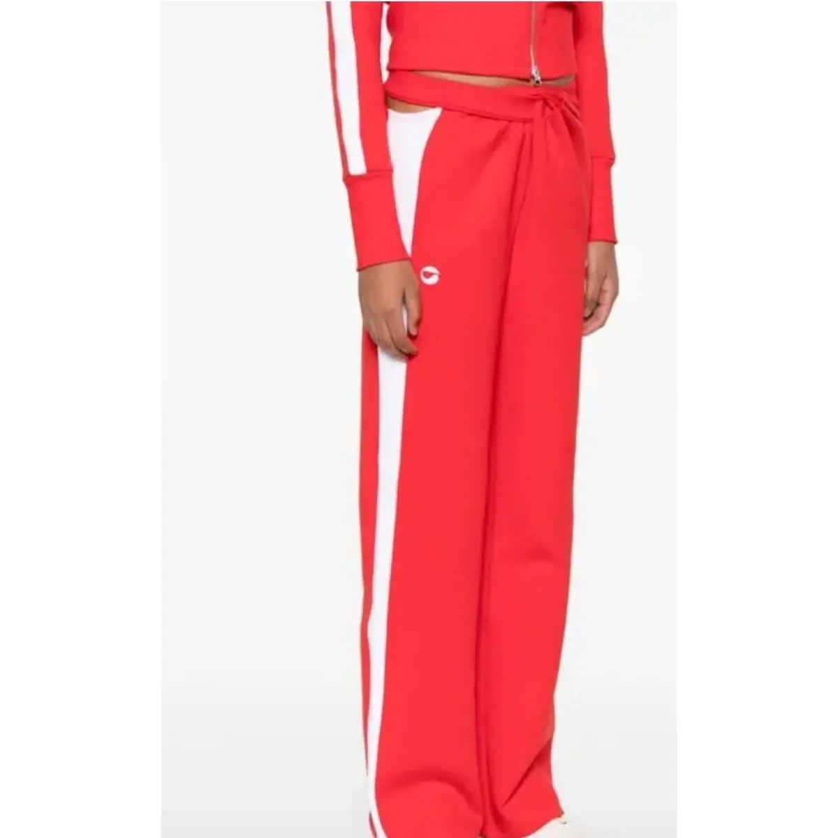 Puma x Coperni T7 Pants For All Time Red Wide Leg Track Pants 628303 11 L