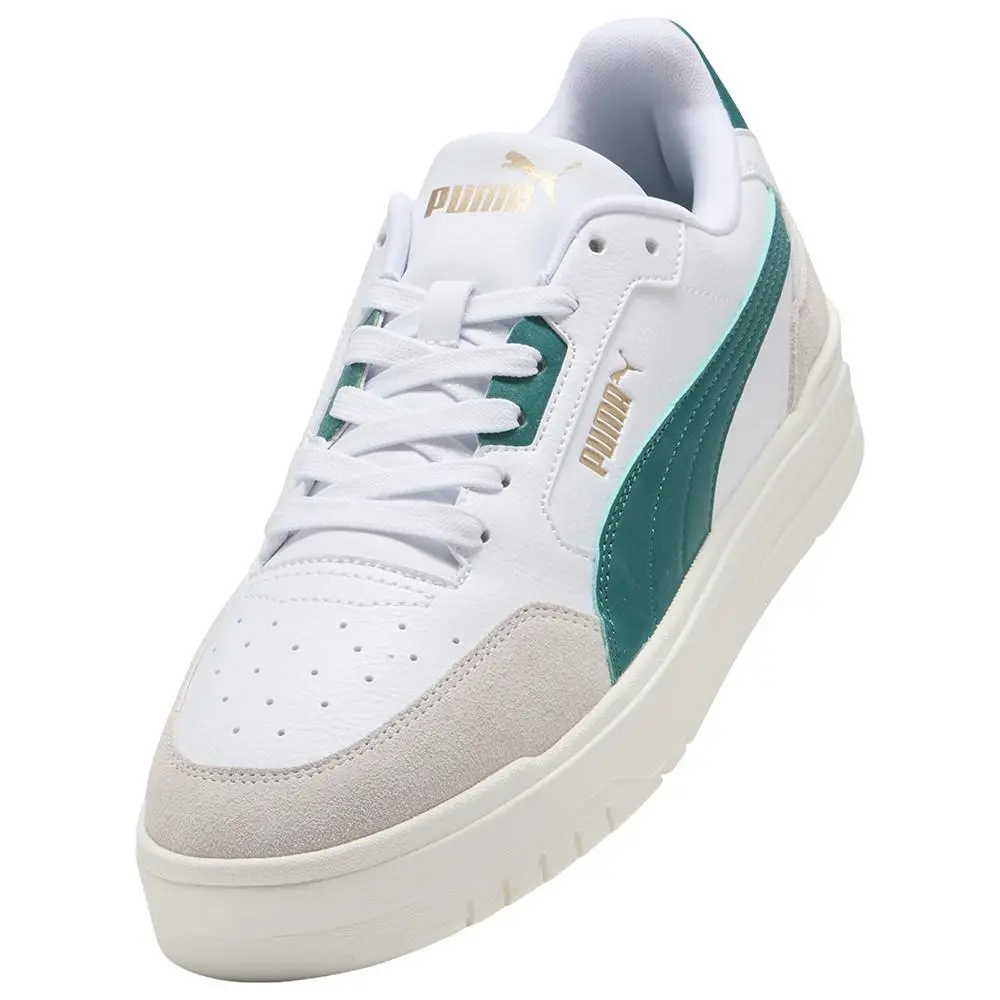 Puma shoes - PUMA Shuffle Downtown Lace Up - 40384003 - White (UPC: 198551779763) 4