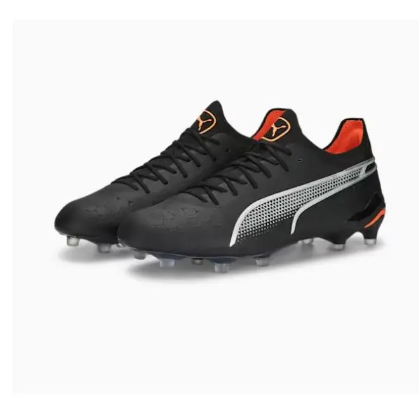 Puma shoes - PUMA King Ultimate - King Ultimate - 107097-02 - Black-Silver-Orange (UPC: 195552889613) 0