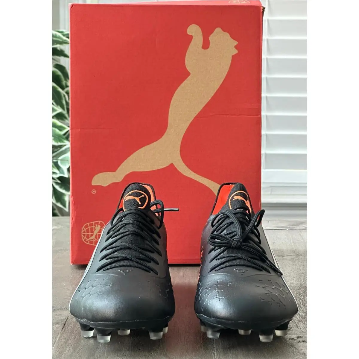 Puma shoes - PUMA King Ultimate - King Ultimate - 107097-02 - Black-Silver-Orange (UPC: 195552889613) 1