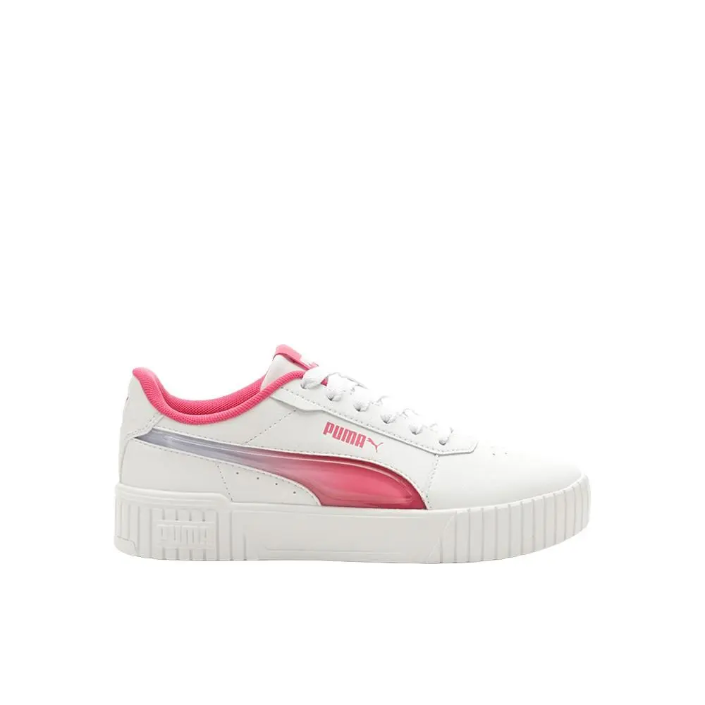 Puma Carina 2.0 Jelly Fade Lace Up Youth Girls Size 6 M Sneakers Casual Shoes 3
